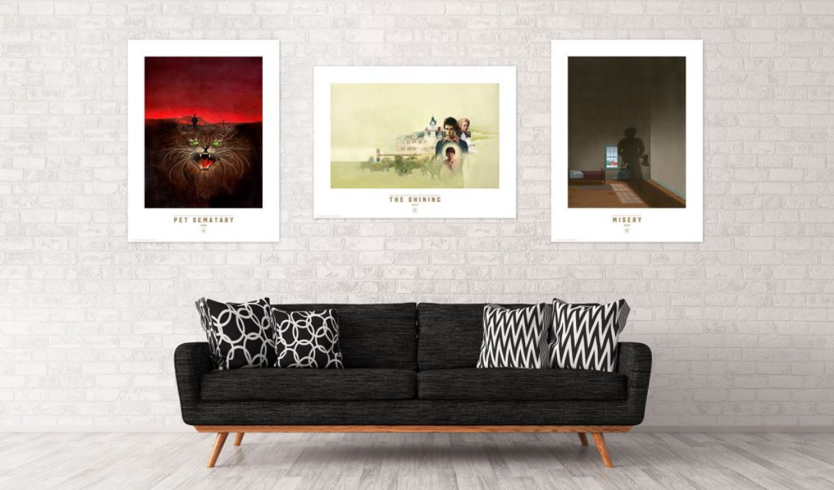 Poster In Metallo Vintage 20x30 Cm Con Scritta Stephen King – Targa Decorativa Stile Pubblicità Retrò, Impermeabile E Antiriflesso, 4 Fori Per Appendere – Per Bar, Camerette, Locali - 3
