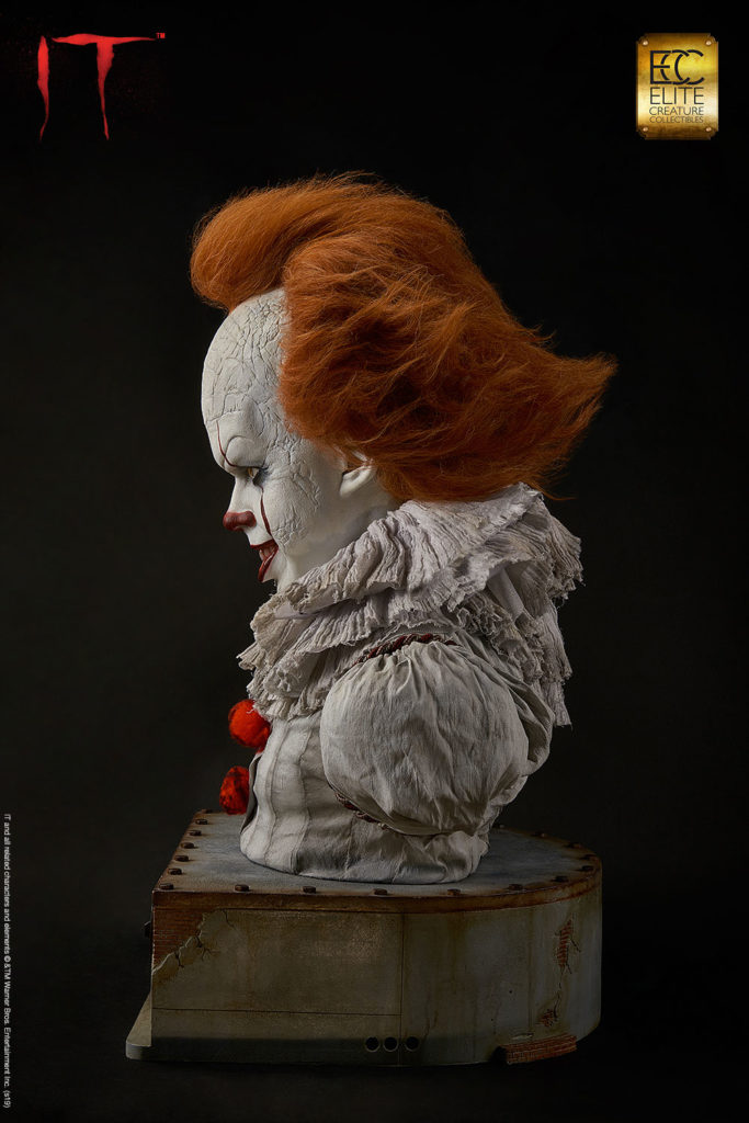 buste grippe sou pennywise 2017 elite creature collectibles