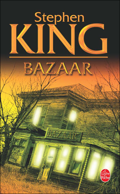 bazaar stephen king couverture poche