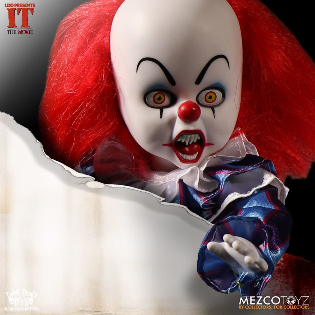 mezco living dead doll grippe sou pennywise 1990 02