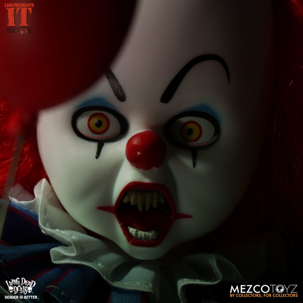 mezco living dead doll grippe sou pennywise 1990 04