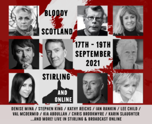 Stephen King au festival "Bloody Scotland"