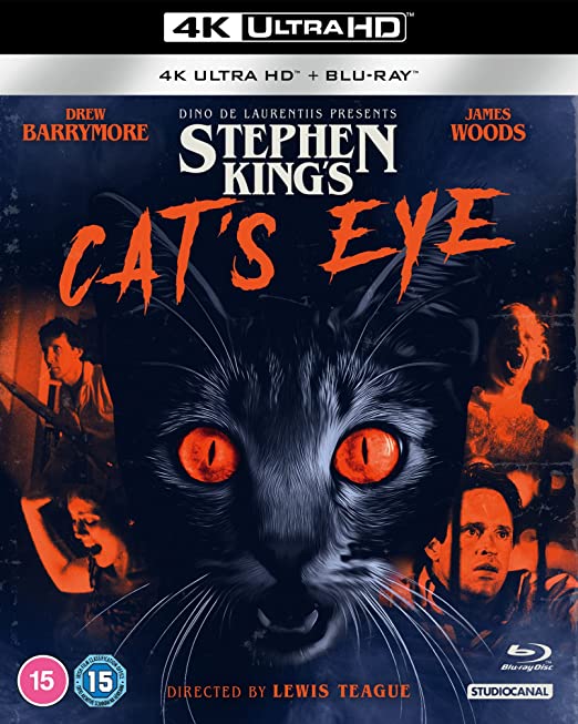 cats eye blu ray dvd 4k