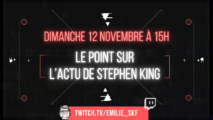 [FR] Live Twitch : l'actu de King depuis fin septembre !
