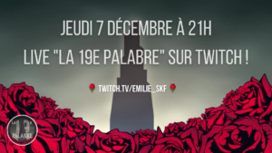 [FR] Live Twitch "La 19e Palabre" : théories et concepts de Les Trois Cartes (La Tour Sombre T.2)