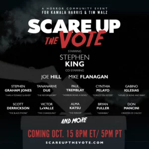 [US] Stephen King participe à "Scare up the vote"