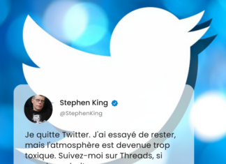 Stephen King quitte Twitter / X au profit de Threads