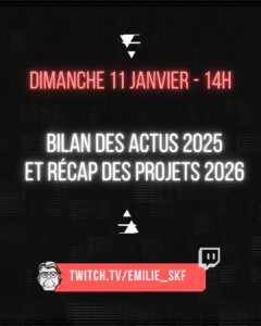 [FR] Live Twitch - Bilan de l'actu 2025 de Stephen King et récap de ce qui nous attend en 2026