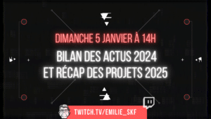 [FR] Live Twitch - Bilan de l'actu 2024 de Stephen King et récap de ce qui nous attend en 2025